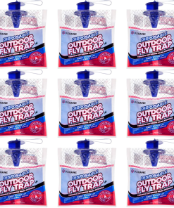 Disposable Outdoor Fly Trap (9 pack)