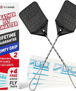 Leather Fly Swatter (2 pack)