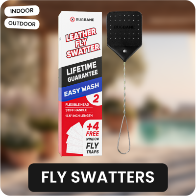 BugBane Leather Fly Swatter